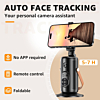 Auto Face Tracking Selfie Stick Tripod - (BLACK) (Only Ground Shipping)