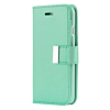 Galaxy A20E Design Wallet with Extra Pocket Case - TEAL (Only Ground Shipping)