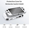 Dobe Silicone Protective Cover (CLEAR) for Nintendo Switch OLED (Only Ground Shipping)