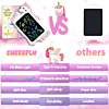 10.5" Kids Writing Doodle Pad - PINK UNICORN (Only Ground Shipping)
