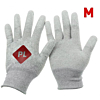 Antistatic Carbon Fiber Gloves / PU Coated Gloves (M)