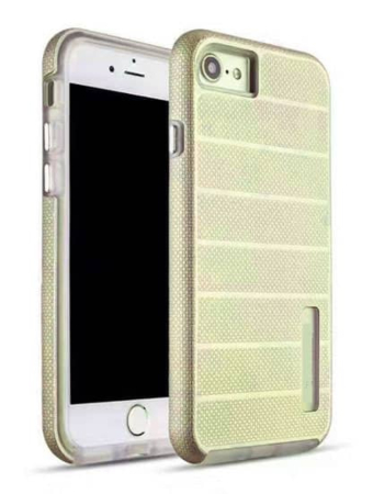 Innovative Hybrid Design Dual Pro Case - GOLD for iPhone 8P / 7P (Only Ground Shipping)