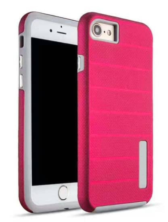 Innovative Hybrid Design Dual Pro Case - PINK for iPhone 8P / 7P (Only Ground Shipping)