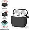 AirPods 4th Gen Silicone Case -BLACK  (Only Ground Shipping)