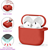 AirPods 4th Gen Silicone Case - RED (Only Ground Shipping)