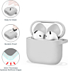 AirPods 4th Gen Silicone Case -WHITE  (Only Ground Shipping)