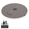 PowerPeak Aluminum Wireless Fast Charging Pad (15W) (Only Ground Shipping)