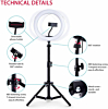 Bytech Selfie Ring Light with Tripod-LG (Only Ground Shipping)