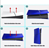 Faceplate Cover (BLUE) (4 Piece Set) for PlayStation 5 Slim Digital Edition (NO LOGO) (Only Ground Shipping)