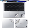 (4-in-1) HD Anti-Scratch Complete Protective Film (SILVER) for MacBook Air (A1466 / A1369) (Only Ground Shipping)