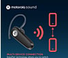 Motorola HK126 In-Ear Wireless Mono Headset - BLACK (Only Ground Shipping)