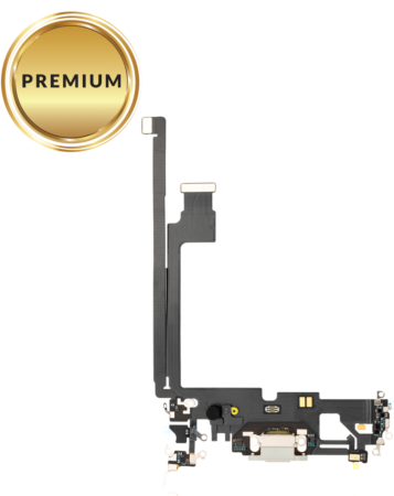 Stock up on the Charging Port Flex Cable for iPhone 12 Pro Max SILVER Premium.

