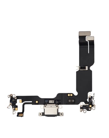 Grab the wholesale deals on the Charging Port Flex Cable for iPhone 15 Plus in Black, aftermarket version.
