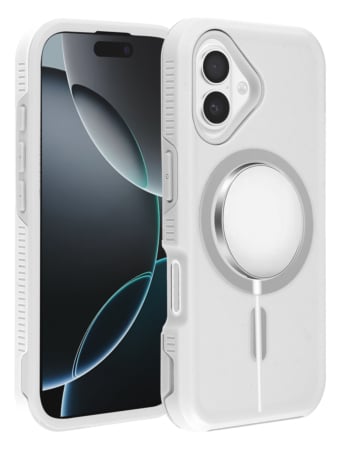Dual Layer Cases with Wireless Charging - CLEAR for iPhone 16 Plus (Only Ground Shipping)