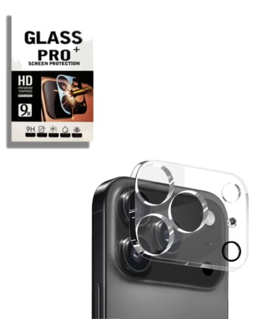Back Camera Tempered Glass for iPhone 17 Pro Max (CLEAR)