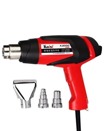 Kaisi K-2000 High Power Fast Heat Air Gun (2000W) (Only Ground Shipping)