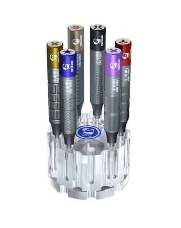 Mechanic King Kong 6 Piece Screwdriver Set with Rotating Holder (Only Ground Shipping)