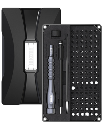 JAKEMY JM-8177 106 In 1 Professional And Precision Aluminium Alloy Handle Screwdriver Set 