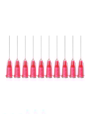 AMAOE Disposable Needles Dispensing Disposal Screw Glue Tips Needle - 1.2 (10 Pcs)