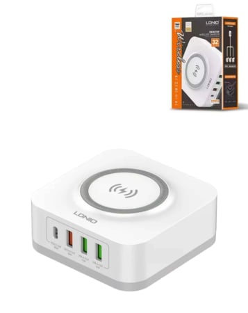 LDNIO AW004 QC3.0/PD Desktop Wireless Charger (32W) (Only Ground Shipping)