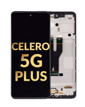 LCD Assembly with Frame for Boost Mobile Celero 5G+ (Premium)