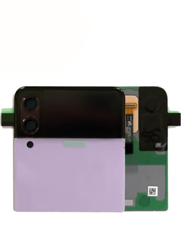 Outer OLED Assembly without Frame for Galaxy Z Flip 3 F711 (LAVENDER) (Service Pack)