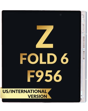 OLED Assembly with Frame for Galaxy Z Fold 6 F956 (PINK) (US and International) (Service Pack)