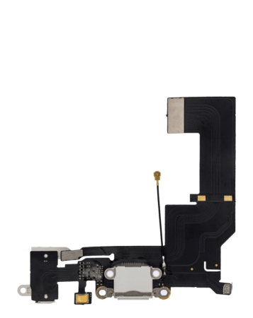 Charging Port Flex Cable for iPhone 5SE (WHITE) (Premium)