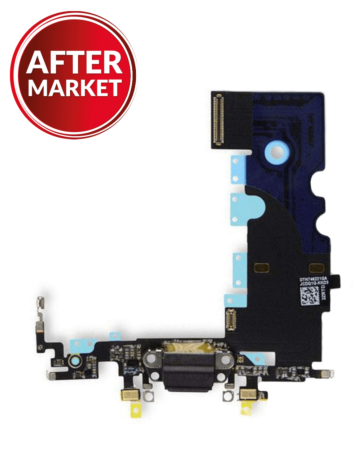 Charging Port Flex Cable for iPhone 8 (BLACK) (Aftermarket)