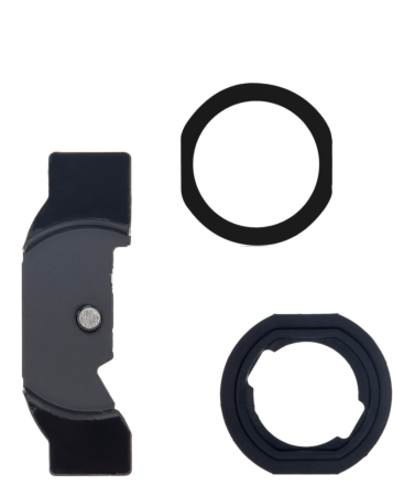 Home Button Holding Bracket with Rubber Gasket for iPad Pro 12.9 (1st Gen) / Air 2 / Pro 9.7
