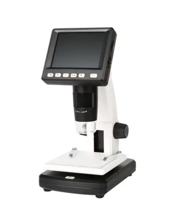 Kaisi UM038 Digital Microscope 3.5 inch Screen Standalone 10-500x Zoom (Only Ground Shipping)