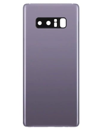 Purchase the Back Glass with Camera Lens for Galaxy Note 8 US and International Service Pack in Orchid Gray.