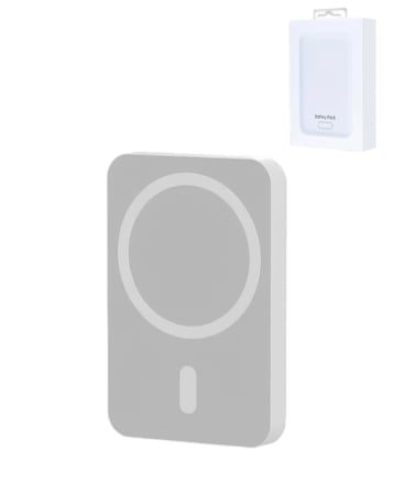 Wireless Charging MS PowerBank (WHITE) (10000mAh / 15W) (Only Ground Shipping)