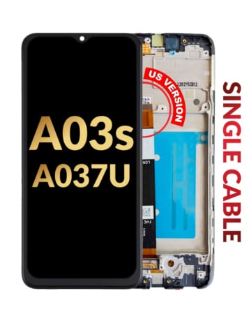 LCD Assembly with Frame (US Version) for Galaxy A03s (A037U / 2021) (Premium)