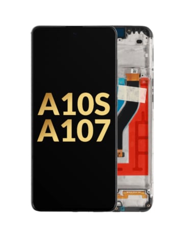 LCD Assembly with Frame for Galaxy A10s (A107 / 2019) (Service Pack)