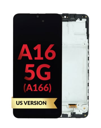OLED Assembly with Frame for Galaxy A16 5G (A166 / 2024) (US Version) (6.46") (Aftermarket OLED)