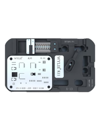 Shop the Wylie K11 Face ID Dot Matrix Calibration Fixture with Stencil for iPhone X to 15 Pro Max.