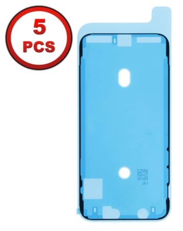 Order the pack of 5 waterproof pre-cut LCD adhesive tapes for iPhone XS Max.