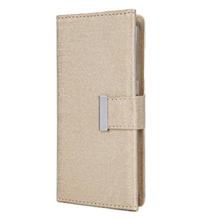 Galaxy S20 Fashion Wallet with Removable Magnet Case - GOLD (Only Ground Shipping)