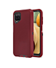 Heavy Duty Case for Galaxy A12 (MAROON & BLACK) (Only Ground Shipping)