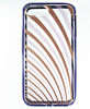 Lines Pattern Hybrid Fusion Bumper Clear Crystal Case - 7 for iPhone 8P / 7P (Only Ground Shipping)