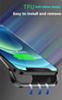 Soft Rubber Slim Charging Case (5500 mAh) for iPhone 12 Pro Max (BLACK) (Only Ground Shipping)