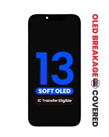 Stock up on the OLED Assembly for iPhone 13 Aftermarket QV8 Soft IC Transfer Eligible Exclusive OLED Breakage Warranty.

