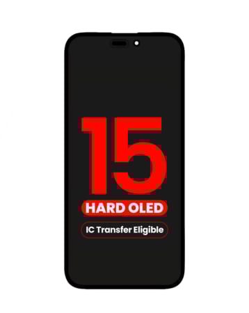 OLED Assembly for iPhone 15 (Aftermarket Hard / QV8) (IC Transfer Eligible)
