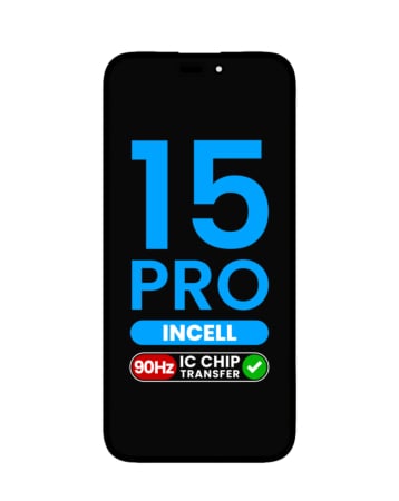 LCD Assembly for iPhone 15 Pro (Aftermarket Incell / QV6 / 90Hz) (IC Transfer Eligible)