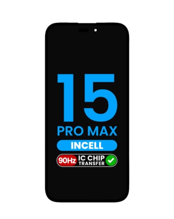 LCD Assembly for iPhone 15 Pro Max (Aftermarket Incell / QV6 / 90HZ) (IC Transfer Eligible)