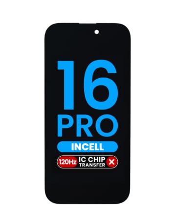 LCD Assembly for iPhone 16 Pro (Aftermarket Incell / QV6 / 120HZ)