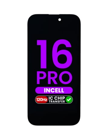 LCD Assembly for iPhone 16 Pro (Aftermarket Incell / QV7 / 120HZ) (IC Transfer Eligible)