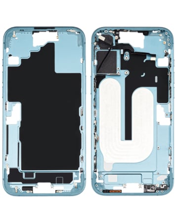 Middle Frame with Small Parts for iPhone 16 Plus (TEAL) (US Version)