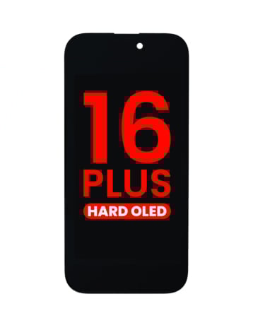 OLED Assembly for iPhone 16 Plus (Aftermarket QV8 / Hard)